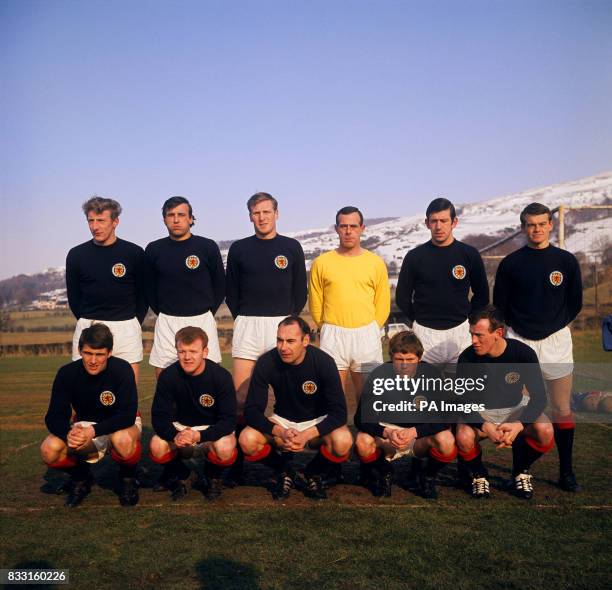 Scotland team to play England. Tommy Gemmell, Ronnie McKinnon, Billy McNeil, Ronnie Simpson, John Greig and Eddie McCreadie. Charlie Cooke, Billy...