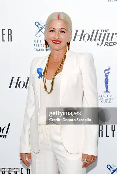 Emmy-nominated Westworld costume designer, Trish Summerville attends Beverly Center and The Hollywood Reporter's Candidly Costume event at Beverly...