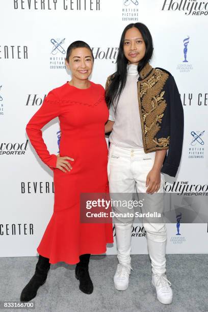 Emmy-nominated The Handmaids Tale costume designer, Ane Crabtree and Emmy-nominated Rupauls Drag Race costume designer, Zaldy Goco attend...