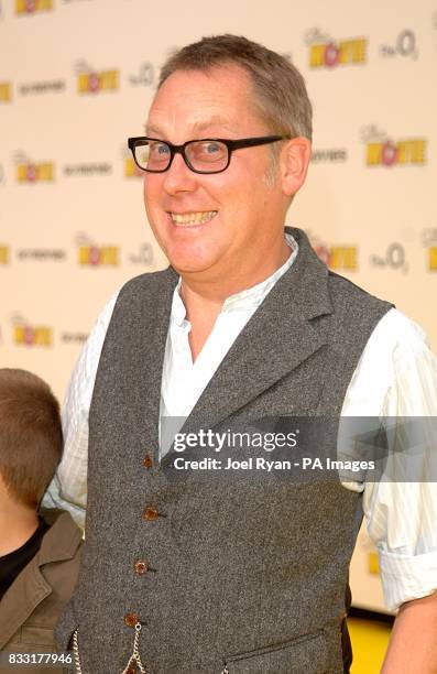 Vic Reeves arrives for the UK Premiere of The Simpsons Movie, at the Vue Cinema, The O2, Peninsula Square, London