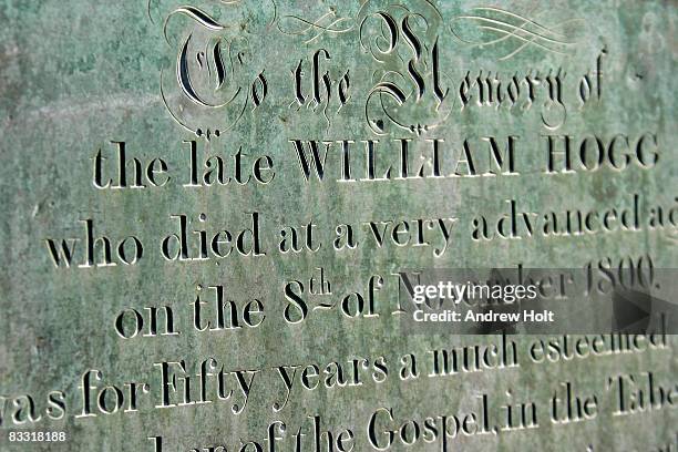 Tomb Example Message Tombstone Engraving Photos and Premium High Res Pictures - Getty Images