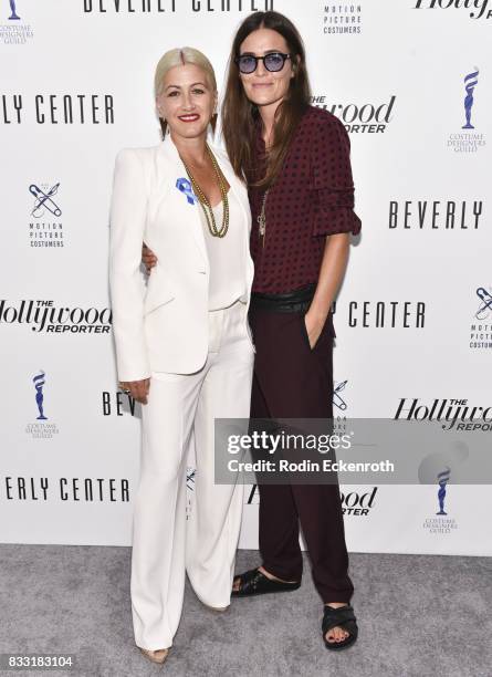 Costume designer Trish Summerville and Lauren Glazier attend Candidly Costumes at The Beverly Center on August 16, 2017 in Los Angeles, California.