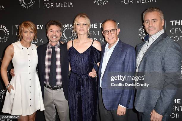 Kathleen Rose Perkins, Jeffrey Klarik, Mircea Monroe, David Crane and Matt LeBlanc attend the 2017 PaleyLive LA Summer Season - Premiere Screening...