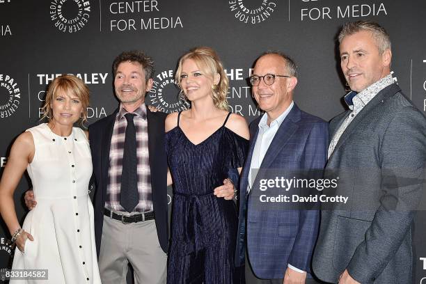 Kathleen Rose Perkins, Jeffrey Klarik, Mircea Monroe, David Crane and Matt LeBlanc attend the 2017 PaleyLive LA Summer Season - Premiere Screening...