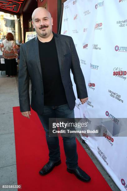 Brad Loekle attends the Premiere Of Beard Collins Shores Productions' "A Very Sordid Wedding" on August 16, 2017 in Beverly Hills, California.