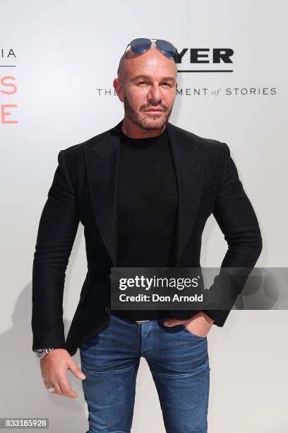 Alex Perry at the Myer Spring 2017 Fashion Launch on August 17, 2017 in Sydney, Australia.