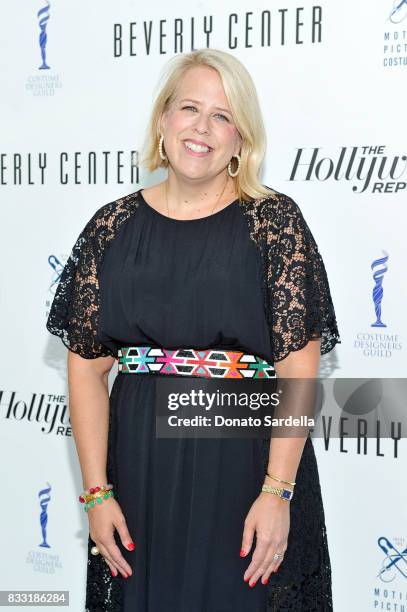 The Hollywood Reporter's Style and Fashion News Director Booth Moore attends Beverly Center and The Hollywood Reporter's Candidly Costume event at...