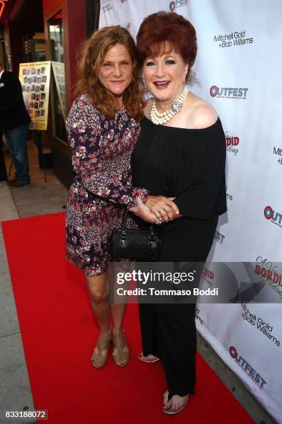 Dale Dickey and Ann Walker attend the Premiere Of Beard Collins Shores Productions' "A Very Sordid Wedding" on August 16, 2017 in Beverly Hills,...