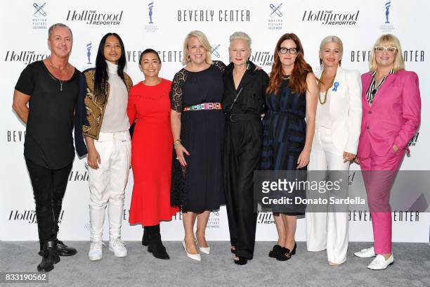 Emmy-nominated costume designers Perry Meek, Zaldy Goco, Ane Crabtree, The Hollywood Reporter's Style and Fashion News Director Booth Moore, and...