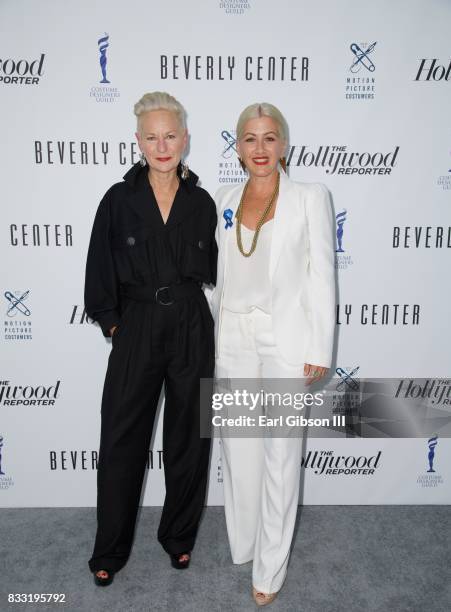 Costume Designers Lou Tyrich and Trish Summerville attend the Beverly Center And The Hollywood Reporter Present: Candidly Costumes at The Beverly...