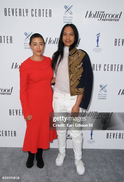 Costume Designers Ane Crabtree and Zaldo Goco attend the Beverly Center And The Hollywood Reporter Present:Candidly Costumes at The Beverly Center on...