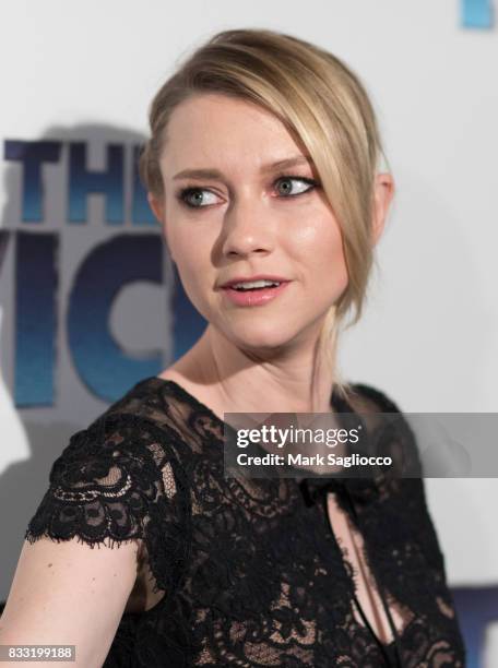 Actress Valorie Curry attends the "The Tick" Blue Carpet Premiere at Village East Cinema on August 16, 2017 in New York City.