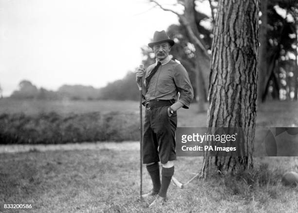 Lieutenant-General and Inspector General of Cavalry, Robert Baden-Powell.