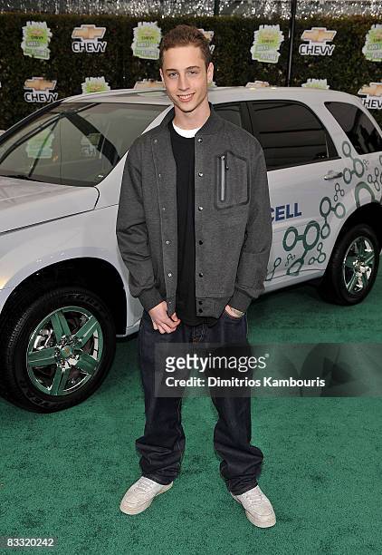 Actor Chet Hanks arrives at Chevy Rocks The Future at the Buena Vista Lot at The Walt Disney Studios on February 19, 2008 in Burbank, California.