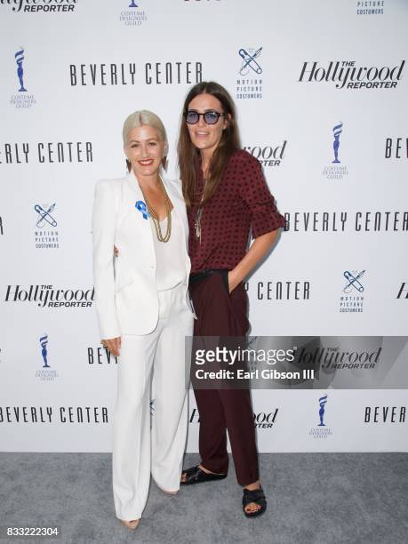 Trish Summerville and Lauren Glazier attend the Beverly Center And The Hollywood Reporter Present: Candidly Costumes at The Beverly Center on August...