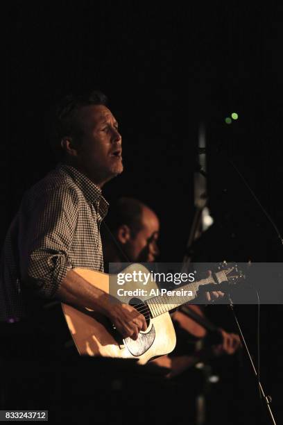 Robbie Fulks opens when A.J. Croce performs at City Winery on August 16, 2017 in New York City.