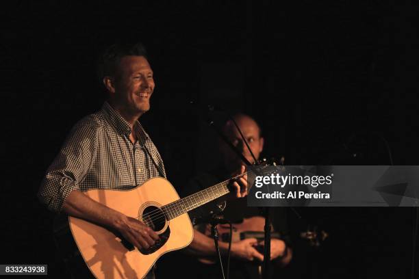 Robbie Fulks opens when A.J. Croce performs at City Winery on August 16, 2017 in New York City.