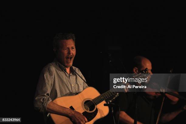 Robbie Fulks opens when A.J. Croce performs at City Winery on August 16, 2017 in New York City.