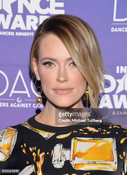 Professional dancer Peta Murgatroyd attends the 2017 Industry Dance Awards and Cancer Benefit Show at Avalon on August 16, 2017 in Hollywood,...
