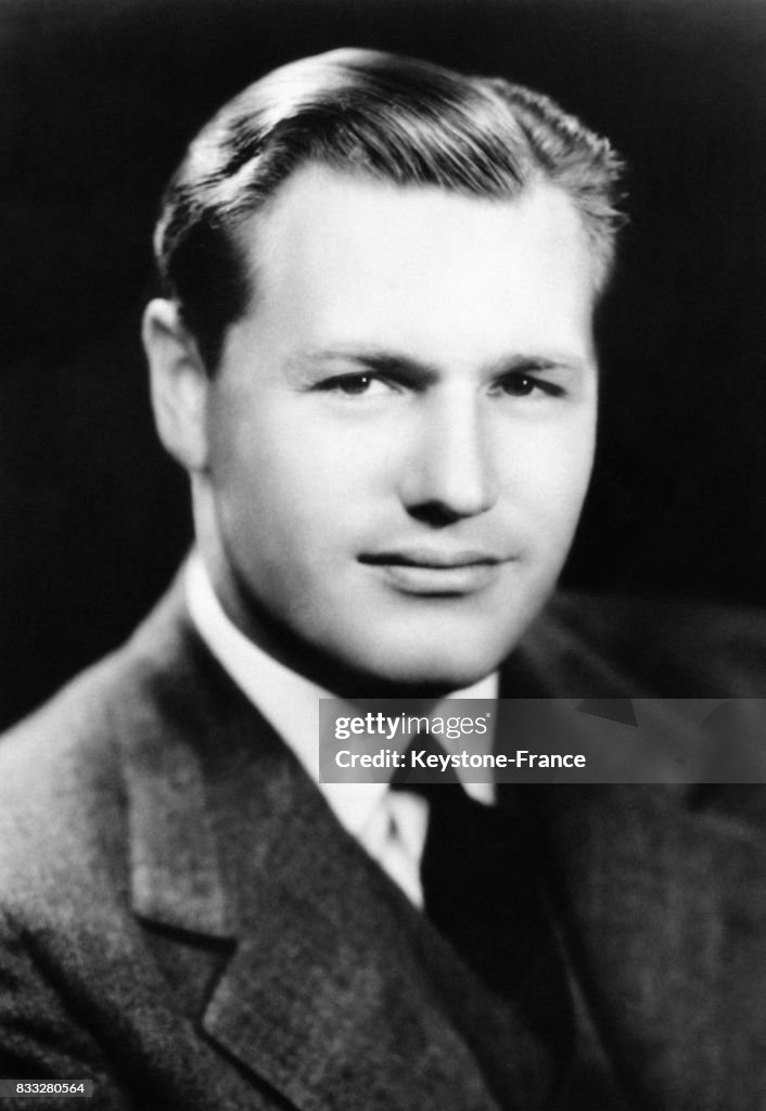 Portrait de Nelson Rockefeller à l'époque où il fit son entrée dans ...