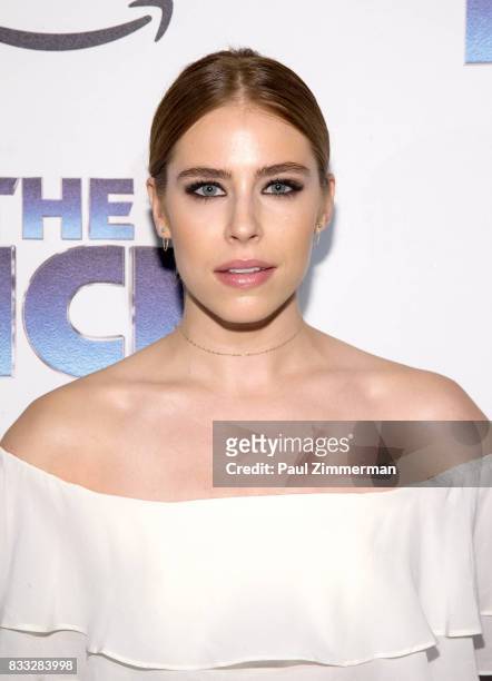Alexandra Turshen attends "The Tick" Blue Carpet Premiere at Village East Cinema on August 16, 2017 in New York City.