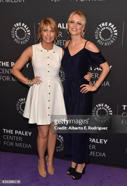 Actors Kathleen Rose Perkins and Mircea Monroe attends the 2017 PaleyLive LA Summer Season Premiere Screening And Conversation For Showtime's...