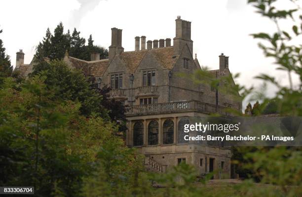General view of former Bond girl Jane Seymour's country home - St Catherine's Court, near Bath.