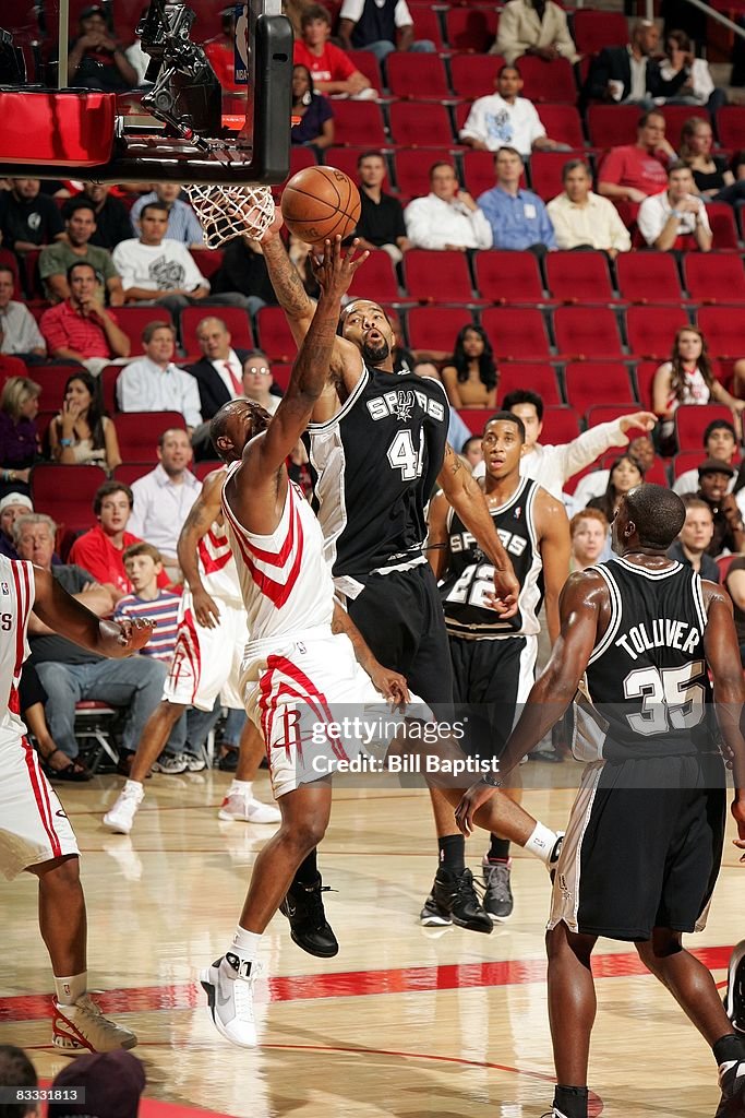 San Antonio Spurs v Houston Rockets