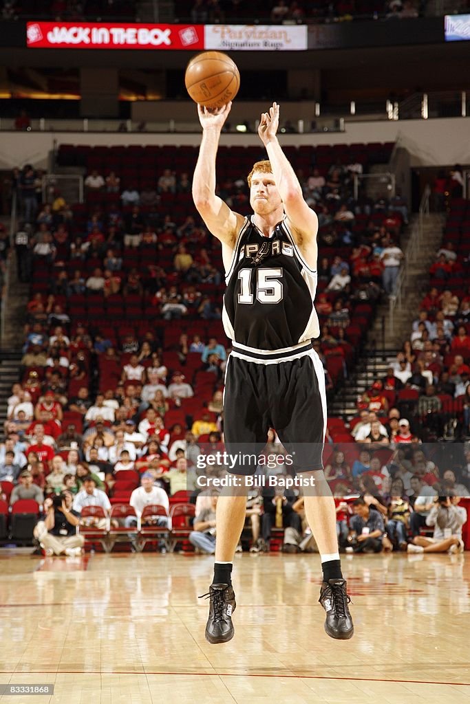 San Antonio Spurs v Houston Rockets