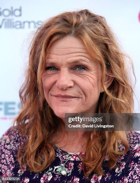 Actress Dale Dickey attends the premiere of Beard Collins Shores Productions' "A Very Sordid Wedding" at Laemmle's Ahrya Fine Arts Theatre on August...