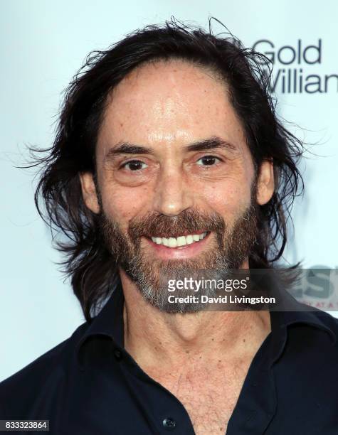 Actor Kirk Geiger attends the premiere of Beard Collins Shores Productions' "A Very Sordid Wedding" at Laemmle's Ahrya Fine Arts Theatre on August...