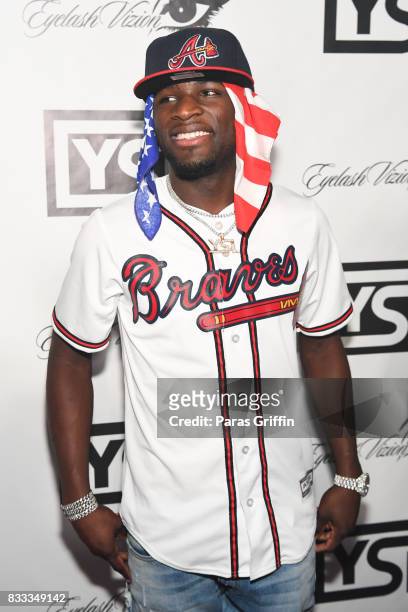Rapper Ralo at Young Thug Private Birthday Celebration at Tago International on August 16, 2017 in Atlanta, Georgia.