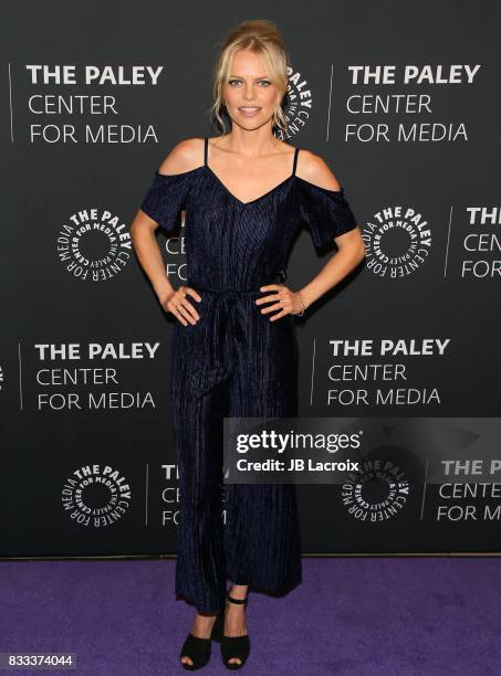 Mircea Monroe attends the 2017 PaleyLive LA Summer Season Premiere Screening And Conversation For Showtime's 'Episodes' at The Paley Center for Media...