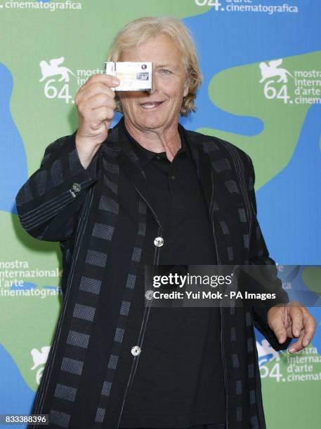 Rutger Hauer during a photocall for the film 'Blade Runner: The Final Cut'', at the Venice Film Festival in Italy.