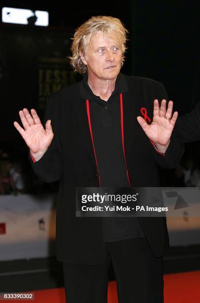 Rutger Hauer at the premiere for the film 'Blade Runner: The Final Cut', at the Venice Film Festival in Italy, Saturday 1 September 2007.