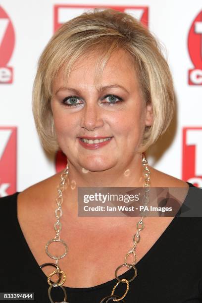 Sue Cleaver arriving for the TV Quick and TV Choice awards at The Dorchester, London.