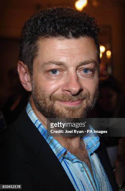 Actor Andy Serkis attends Angelina Ballerina's Star Performance at the start of the 12 week regional tour across the UK, at the New Wimbledon Theatre...