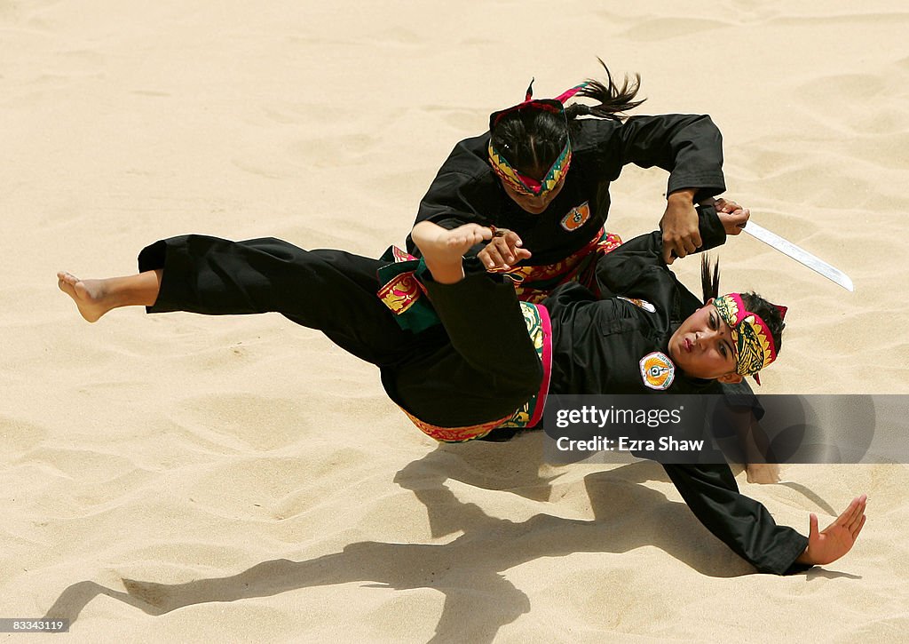 Asian Beach Games Day 2 - Beach Pencak Silat