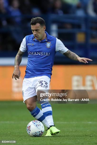 Ross Wallace of Sheffield Wednesday during the Sky Bet Championship match between Sheffield Wednesday and Sunderland at Hillsborough on August 16,...