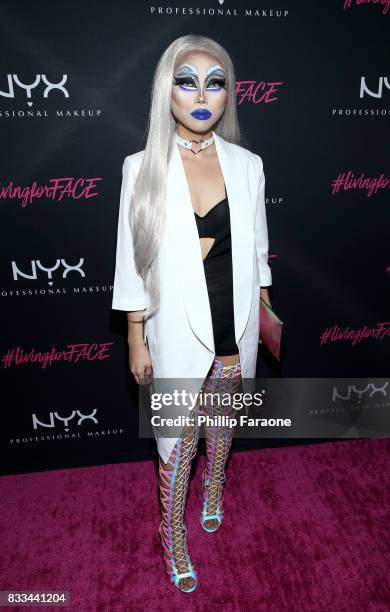 Marlin Marie Ocampo at the FACE Awards International Welcome Party at Andaz Hotel on August 16, 2017 in Los Angeles, California.