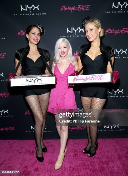 Venetia Kamara at the FACE Awards International Welcome Party at Andaz Hotel on August 16, 2017 in Los Angeles, California.