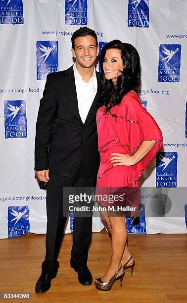 Mark Ballas and Joanna Pacitti attends the 4th Annual "inCONCERT" Benefit to raise money for Project Angel Food on October 18, 2008 at the Howard...