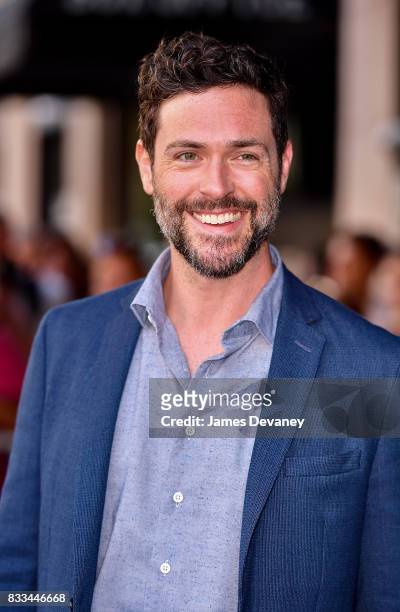 Brendan Hines arrives to 'The Tick' Blue Carpet Premiere at Village East Cinema on August 16, 2017 in New York City.