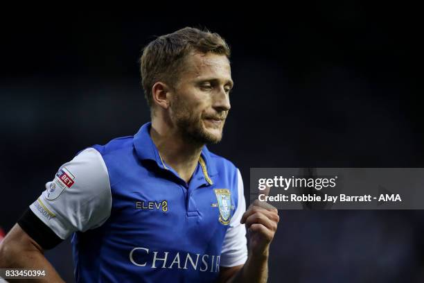 Almen Abdi of Sheffield Wednesday during the Sky Bet Championship match between Sheffield Wednesday and Sunderland at Hillsborough on August 16, 2017...