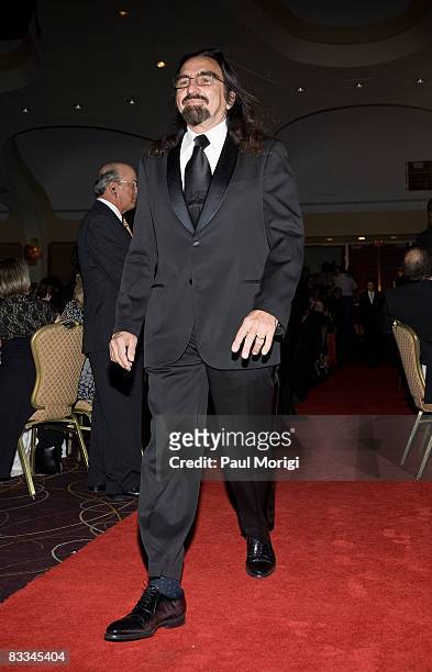 George DiCaprio arrives at the National Italian American Foundation 33rd Anniversary Awards at the Hilton Washington and Towers on October 18, 2008...