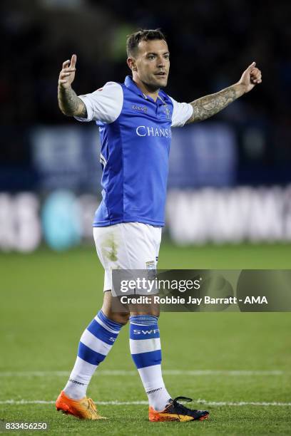 Ross Wallace of Sheffield Wednesday during the Sky Bet Championship match between Sheffield Wednesday and Sunderland at Hillsborough on August 16,...