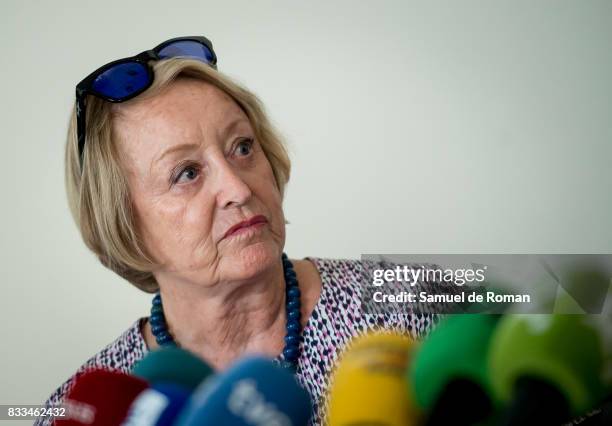 Spanish Cinema Academy President Yvonne Blake during Spanish Cinema Academy Announces Pre Selection For Oscar Awards on August 17, 2017 in Madrid,...