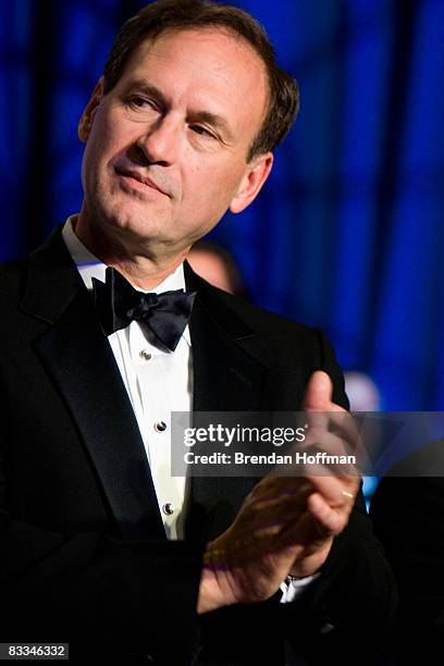 Supreme Court Justice Samuel Alito at the National Italian American Foundation's 33rd Anniversary Awards Gala on October 18, 2008 in Washington, DC....