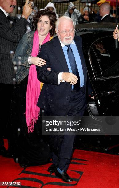 Richard Attenborough attends The 32nd Annual Toronto International Film Festival 'Closing The Ring' Premiere at Roy Thomson Hall.