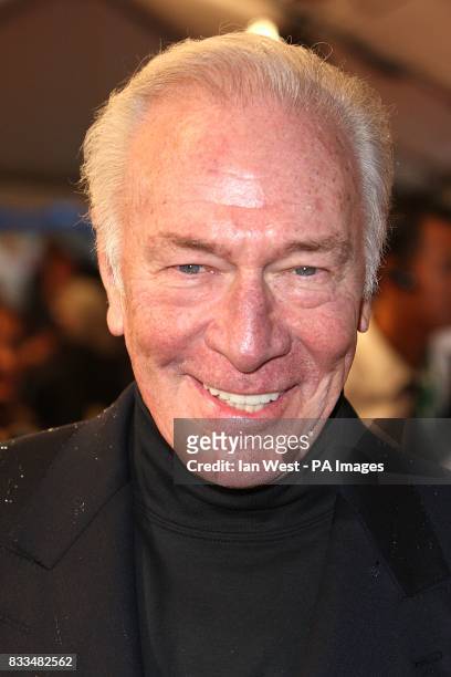 Christopher Plummer attends The 32nd Annual Toronto International Film Festival 'Closing The Ring' Premiere at Roy Thomson Hall.